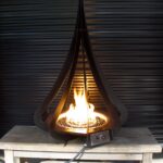 Teardrop Propane Fire Pit