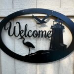 Lighthouse Welcome Sign