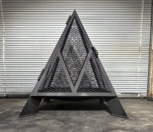 Large Pyramid Fire Pit